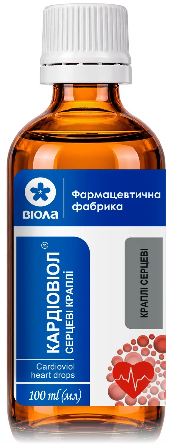 Флакон Кардіовіол® серцеві краплі